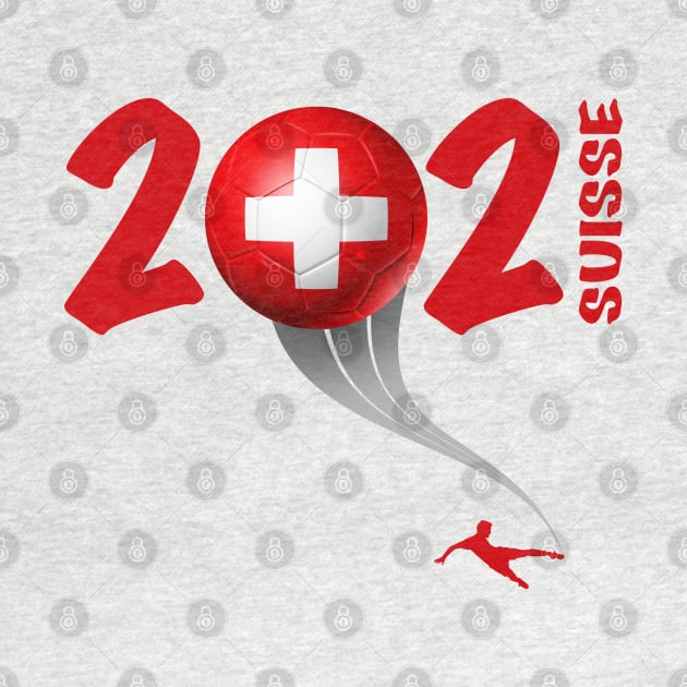 Switzerland Euro Soccer 2021 by DesignOfNations